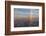 North Carolina, Asheville, Elevated City Skyline with Rainbows, Dawn-Walter Bibikow-Framed Photographic Print