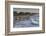 North Carolina, Atlantic Beach, Elevated View of Surf Fishing, Morning-Walter Bibikow-Framed Photographic Print