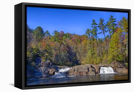 North Carolina, Blue Ridge Parkway, Linville Falls-Jamie & Judy Wild-Framed Premier Image Canvas