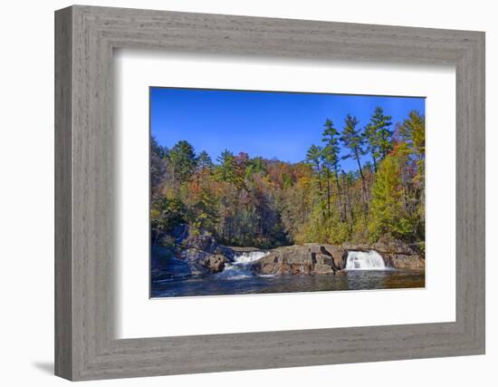 North Carolina, Blue Ridge Parkway, Linville Falls-Jamie & Judy Wild-Framed Photographic Print