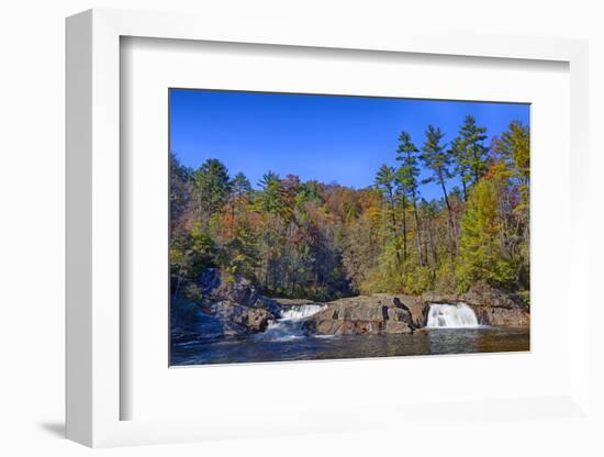 North Carolina, Blue Ridge Parkway, Linville Falls-Jamie & Judy Wild-Framed Photographic Print