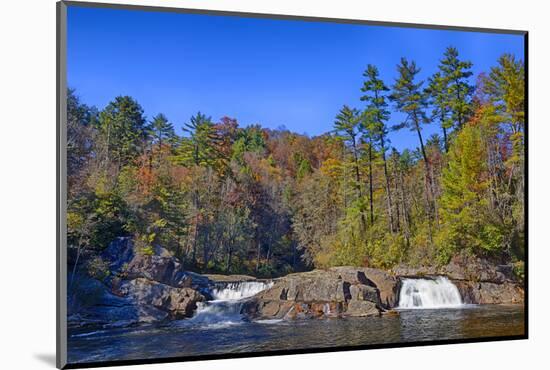 North Carolina, Blue Ridge Parkway, Linville Falls-Jamie & Judy Wild-Mounted Photographic Print