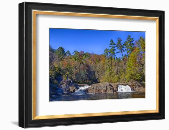 North Carolina, Blue Ridge Parkway, Linville Falls-Jamie & Judy Wild-Framed Photographic Print