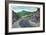 North Carolina - Blue Ridge Parkway, View of the Parkway Near Mount Mitchell-Lantern Press-Framed Art Print