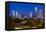 North Carolina, Charlotte, Elevated View of the City Skyline at Dawn-Walter Bibikow-Framed Premier Image Canvas