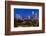 North Carolina, Charlotte, Elevated View of the City Skyline at Dawn-Walter Bibikow-Framed Photographic Print