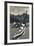 North Carolina, Charlotte, Flag at Rally of Christian Motorcycle Clubs-Walter Bibikow-Framed Photographic Print