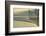 North Carolina. Dune Fence, Light, Shadow and Ripples in the Sand-Rona Schwarz-Framed Photographic Print