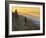 North Carolina, Great Smoky Mountains National Park, Sunrise from the Oconaluftee Valley Overlook-Ann Collins-Framed Photographic Print