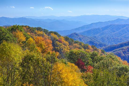 North Carolina, Great Smoky Mountains National Park, view 