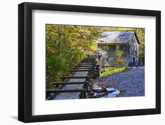 North Carolina, Great Smoky Mts, Mingus Mill, Water-Powered Grist Mill-Jamie & Judy Wild-Framed Photographic Print