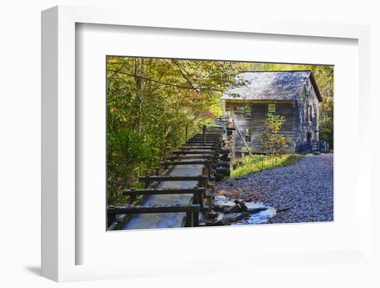 North Carolina, Great Smoky Mts, Mingus Mill, Water-Powered Grist Mill-Jamie & Judy Wild-Framed Photographic Print