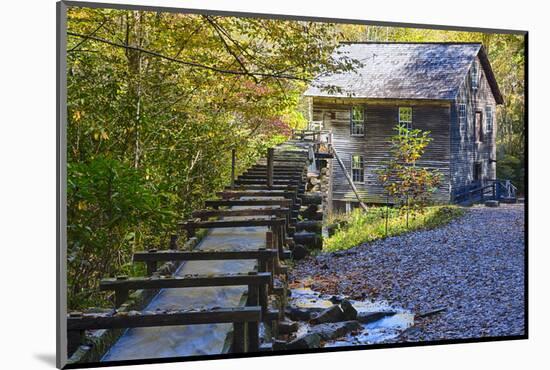 North Carolina, Great Smoky Mts, Mingus Mill, Water-Powered Grist Mill-Jamie & Judy Wild-Mounted Photographic Print