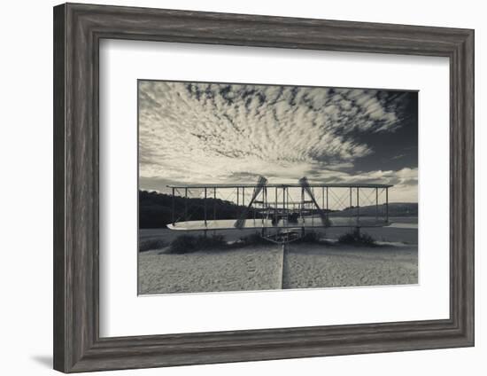 North Carolina, Kill Devil Hills, Wright Brothers National Memorial-Walter Bibikow-Framed Photographic Print