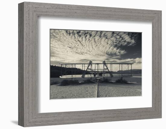 North Carolina, Kill Devil Hills, Wright Brothers National Memorial-Walter Bibikow-Framed Photographic Print