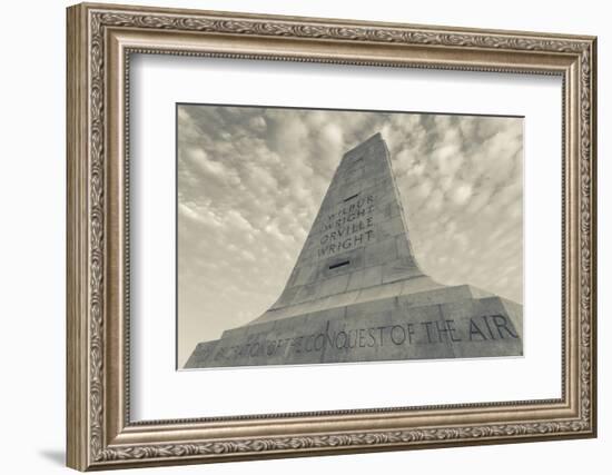 North Carolina, Kill Devil Hills, Wright Brothers National Memorial-Walter Bibikow-Framed Photographic Print