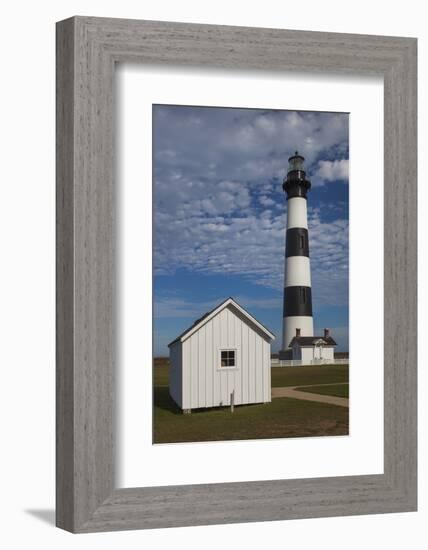 North Carolina, Outer Banks National Seashore, Bodie Island Lighthouse-Walter Bibikow-Framed Photographic Print