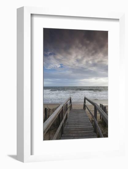 North Carolina, Outer Banks National Seashore, Kitty Hawk, Waterfront-Walter Bibikow-Framed Photographic Print