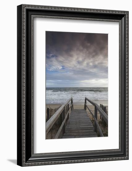 North Carolina, Outer Banks National Seashore, Kitty Hawk, Waterfront-Walter Bibikow-Framed Photographic Print