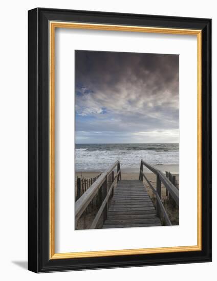 North Carolina, Outer Banks National Seashore, Kitty Hawk, Waterfront-Walter Bibikow-Framed Photographic Print