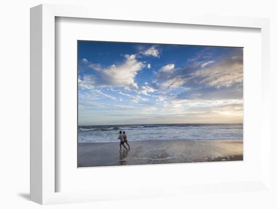 North Carolina, Outer Banks National Seashore, Kitty Hawk, Waterfront-Walter Bibikow-Framed Photographic Print