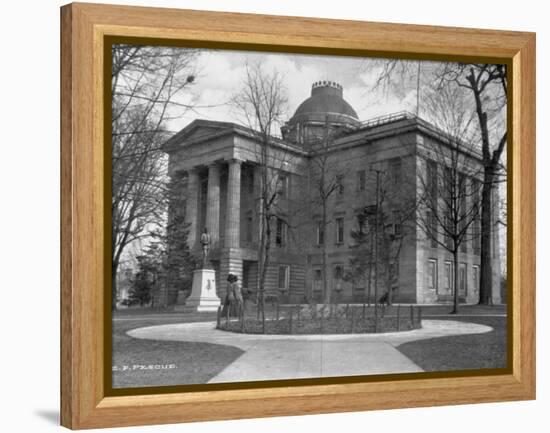 North Carolina State Capitol-E. F. Pescud-Framed Premier Image Canvas