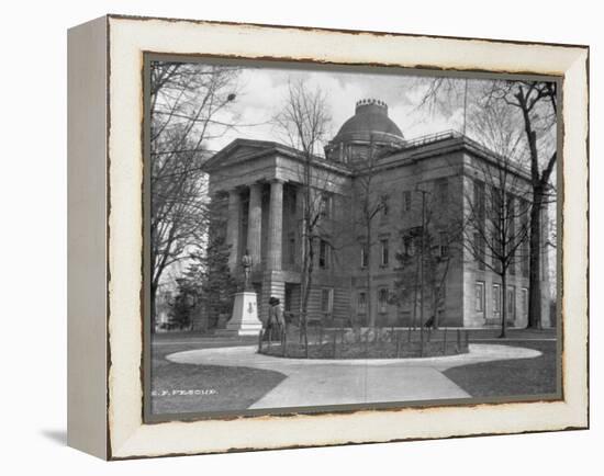 North Carolina State Capitol-E. F. Pescud-Framed Premier Image Canvas