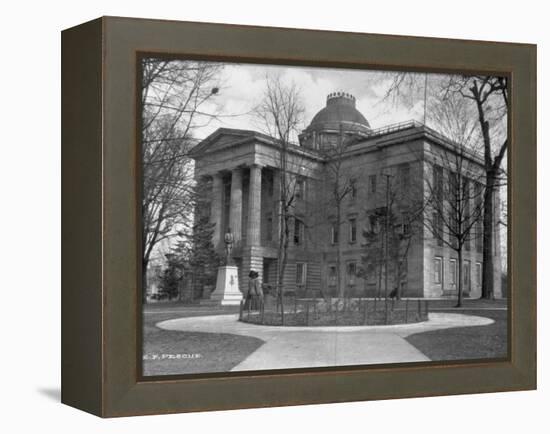 North Carolina State Capitol-E. F. Pescud-Framed Premier Image Canvas