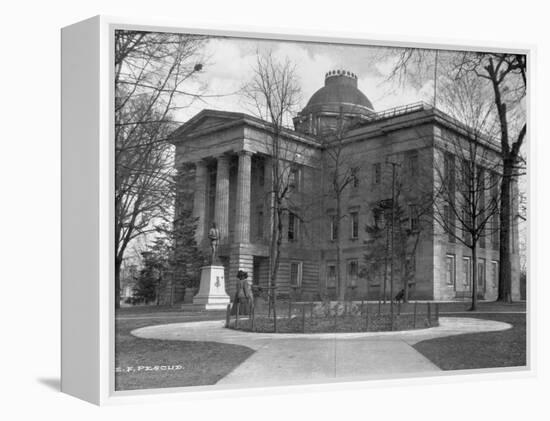 North Carolina State Capitol-E. F. Pescud-Framed Premier Image Canvas