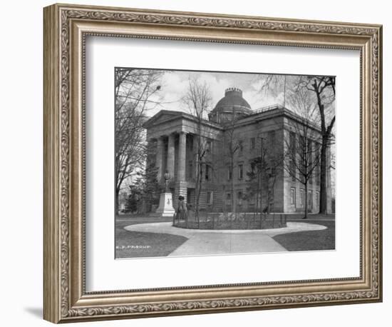 North Carolina State Capitol-E. F. Pescud-Framed Photographic Print