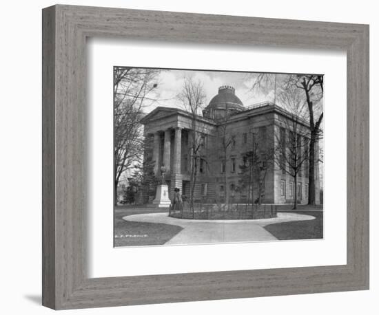 North Carolina State Capitol-E. F. Pescud-Framed Photographic Print