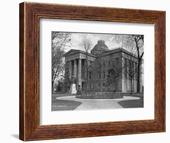 North Carolina State Capitol-E. F. Pescud-Framed Photographic Print