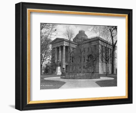 North Carolina State Capitol-E. F. Pescud-Framed Photographic Print