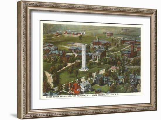 North Carolina State College, Raleigh-null-Framed Art Print