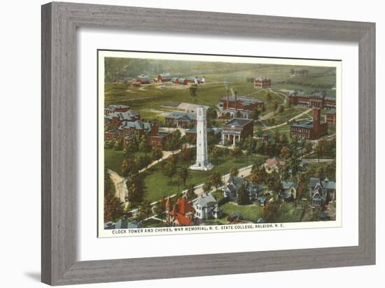 North Carolina State College, Raleigh-null-Framed Art Print