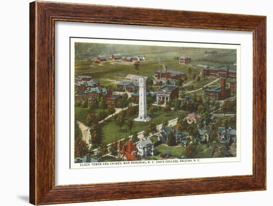 North Carolina State College, Raleigh-null-Framed Art Print