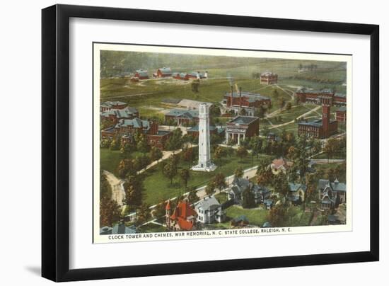 North Carolina State College, Raleigh-null-Framed Art Print