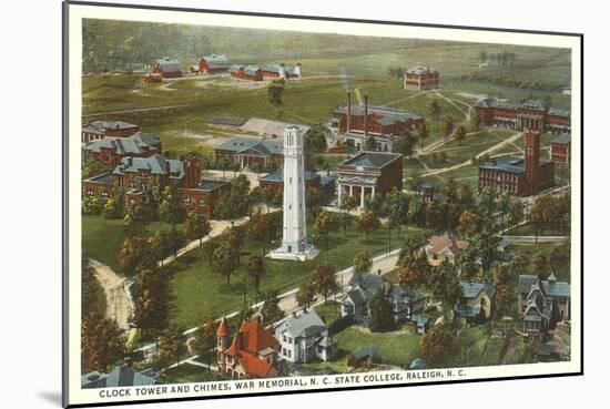 North Carolina State College, Raleigh-null-Mounted Art Print