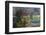 North Carolina, Valle Crucis, Old Farmhouse, Autumn-Walter Bibikow-Framed Photographic Print