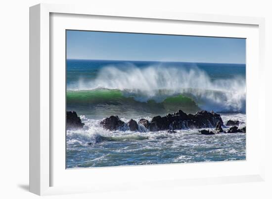 North Cayucos IV-Lee Peterson-Framed Photo