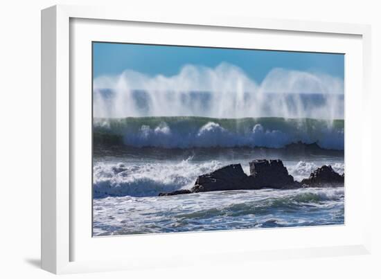 North Cayucos VI-Lee Peterson-Framed Photo