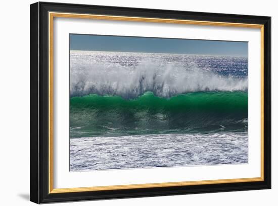 North Cayucos VII-Lee Peterson-Framed Photo