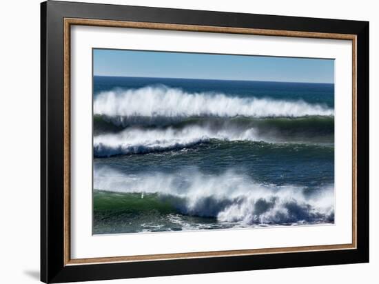 North Cayucos VIII-Lee Peterson-Framed Photo