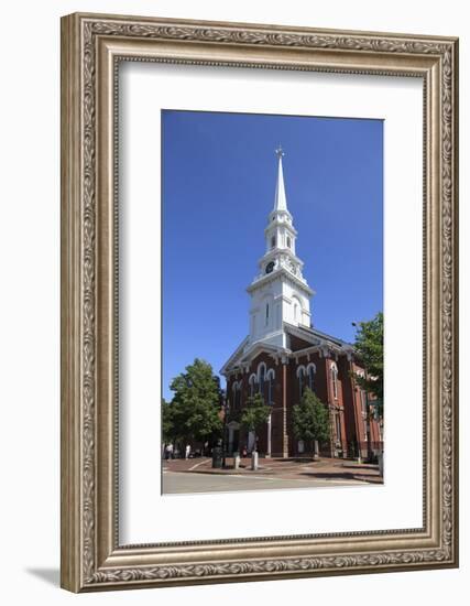 North Church, Portsmouth, New Hampshire, New England, United States of America, North America-Wendy Connett-Framed Photographic Print