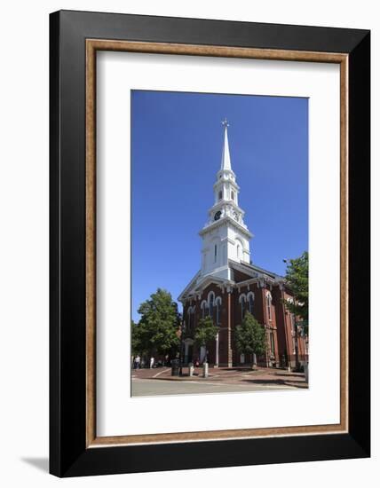 North Church, Portsmouth, New Hampshire, New England, United States of America, North America-Wendy Connett-Framed Photographic Print