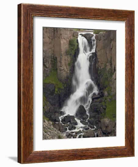 North Clear Creek Falls, Rio Grande National Forest, Colorado, USA-James Hager-Framed Photographic Print