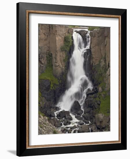 North Clear Creek Falls, Rio Grande National Forest, Colorado, USA-James Hager-Framed Photographic Print