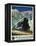 North Coast Limited in the Montana Rockies Poster-Gustav Krollmann-Framed Premier Image Canvas