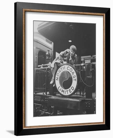 North Coast Limited of the Northern Pacific Railway, 1928-Ashael Curtis-Framed Giclee Print