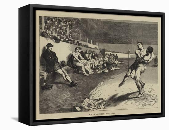 North Country Wrestling-Edwin Buckman-Framed Premier Image Canvas